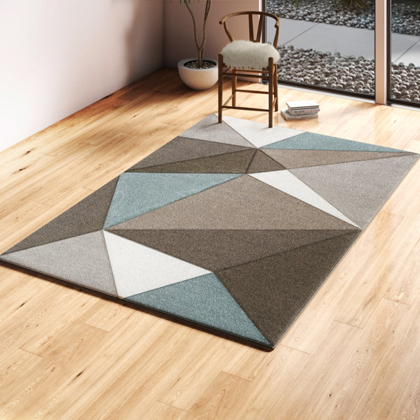 Cheeseman Gray/Blue/Brown Area Rug & Reviews AllModern